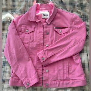 Tommy Hilfiger Barbie pink denim jacket